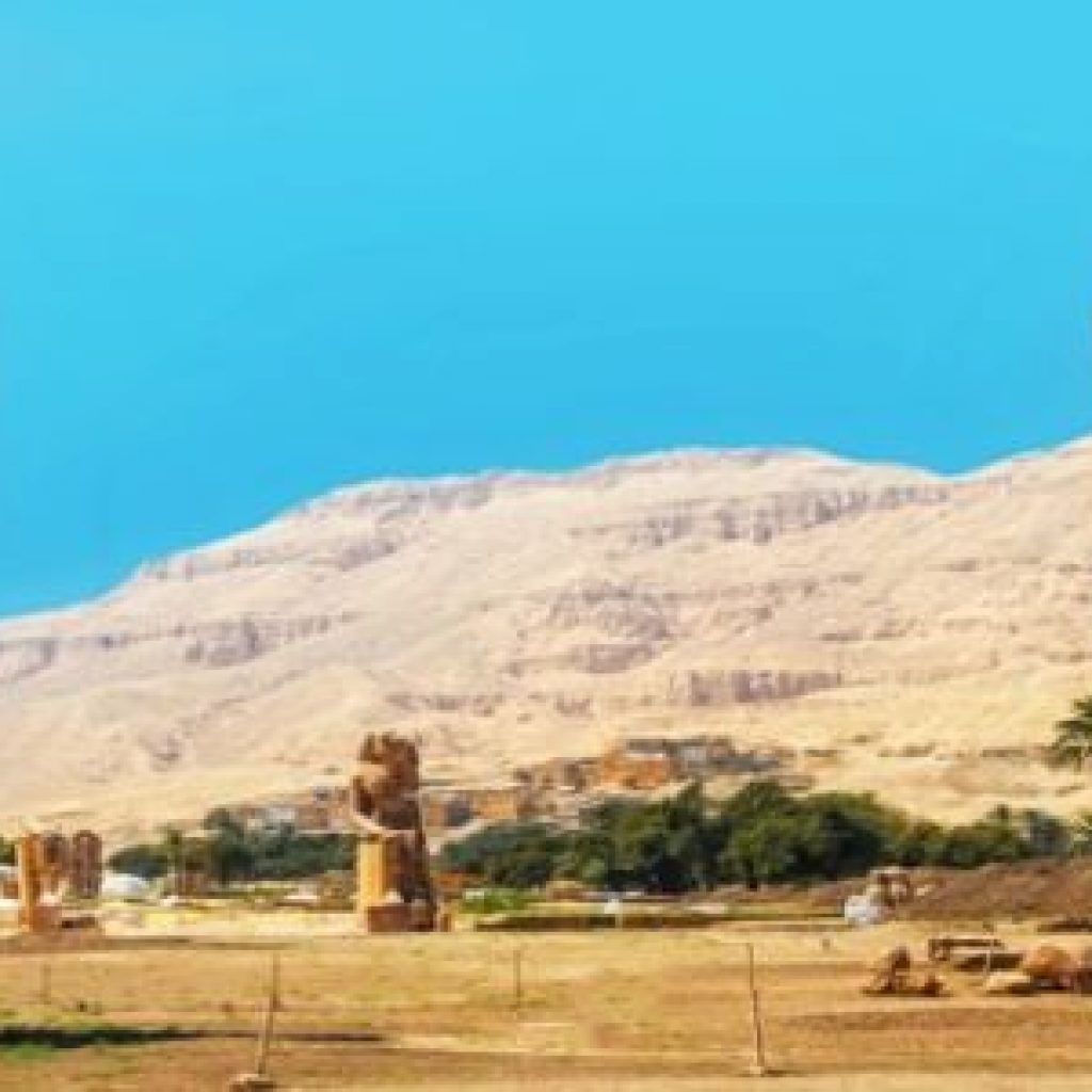 Colossi of Memnon sound!