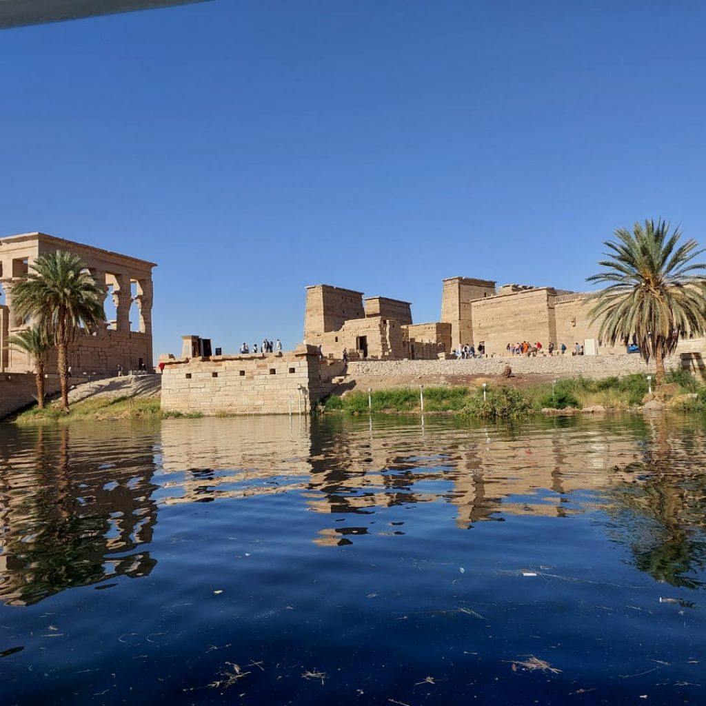 Philae Temple beside the Nile