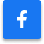Facebook logo on blue background