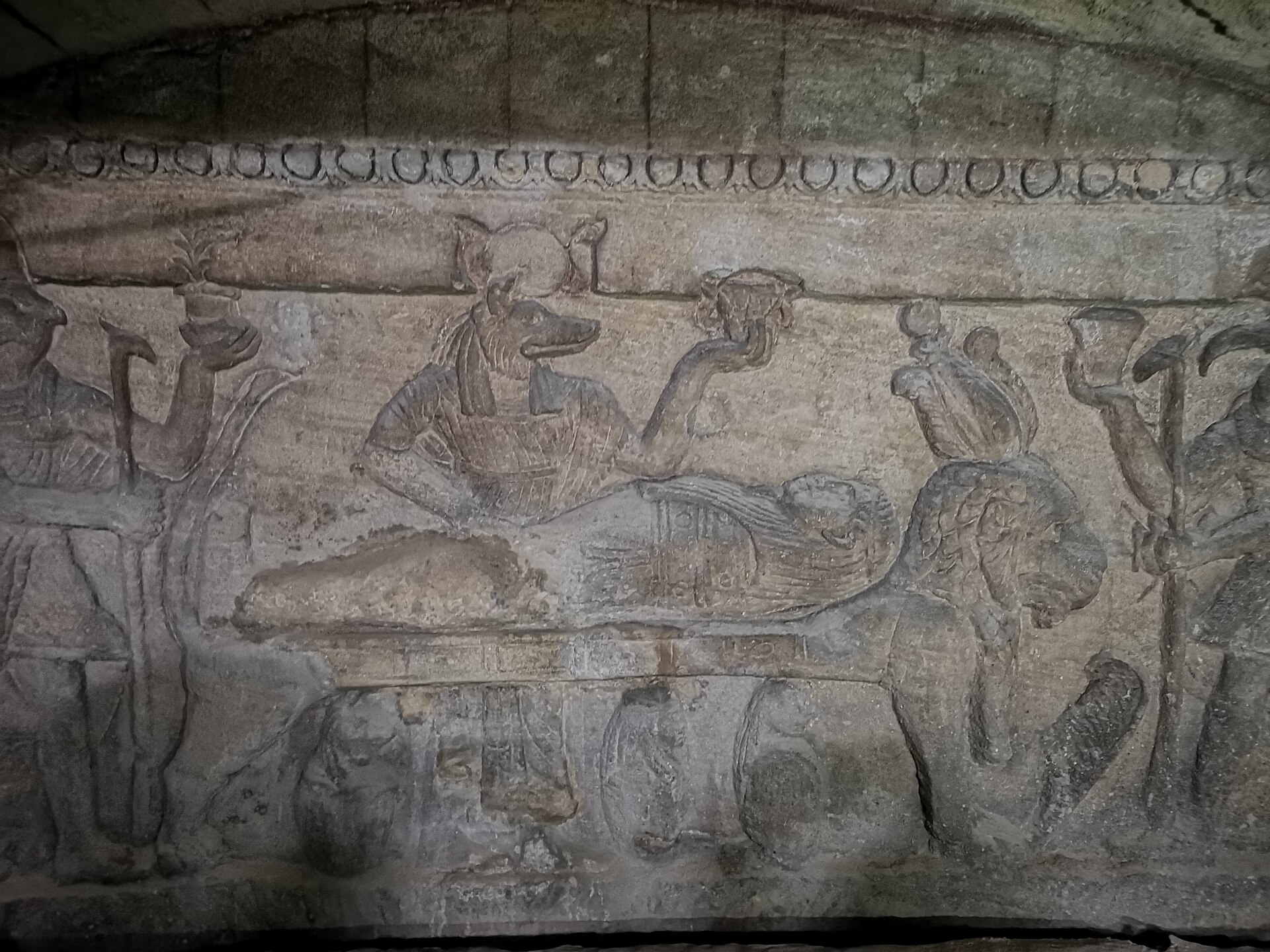 Catacombs of Kom el Shoqafa in Alexandria