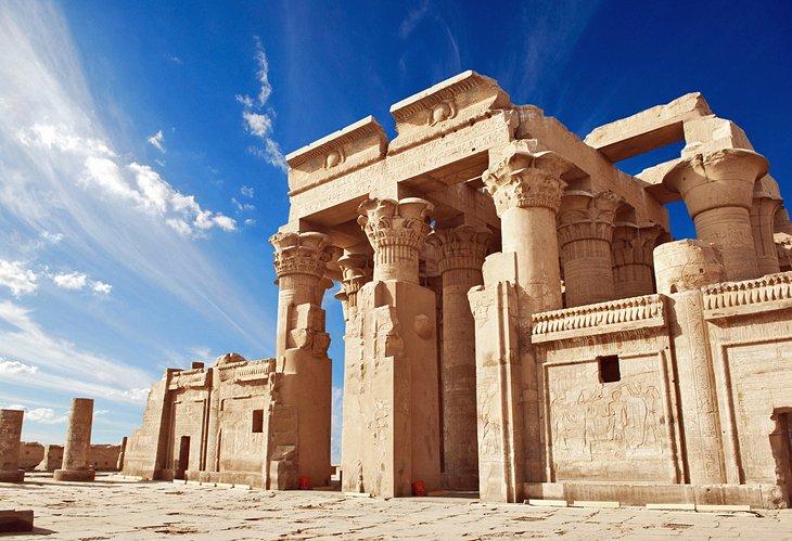 Kom Ombo Temple on a Nile cruise journey between Luxor and Aswan