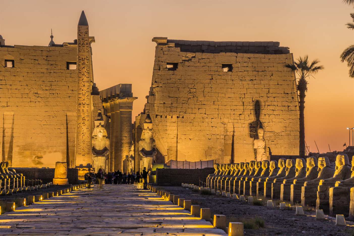 Luxor Temple during the East Bank stage of a private Egypt itinerary