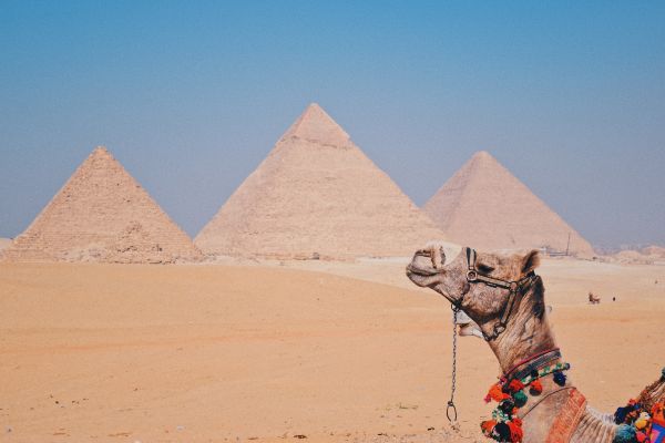 Giza Pyramids near Cairo