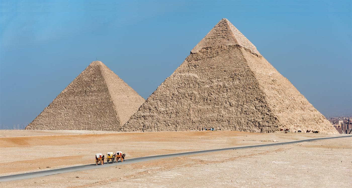 Giza Pyramids on a private Cairo day tour from Hurghada