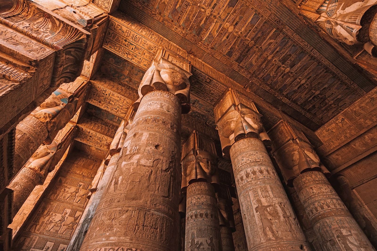 Temple of Hathor at Dendera on a private day trip from Luxor