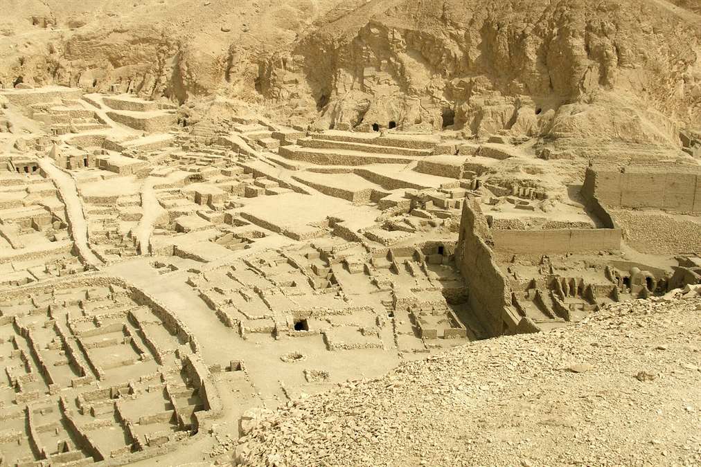 Deir el-Medina workers' village on Luxor's West Bank