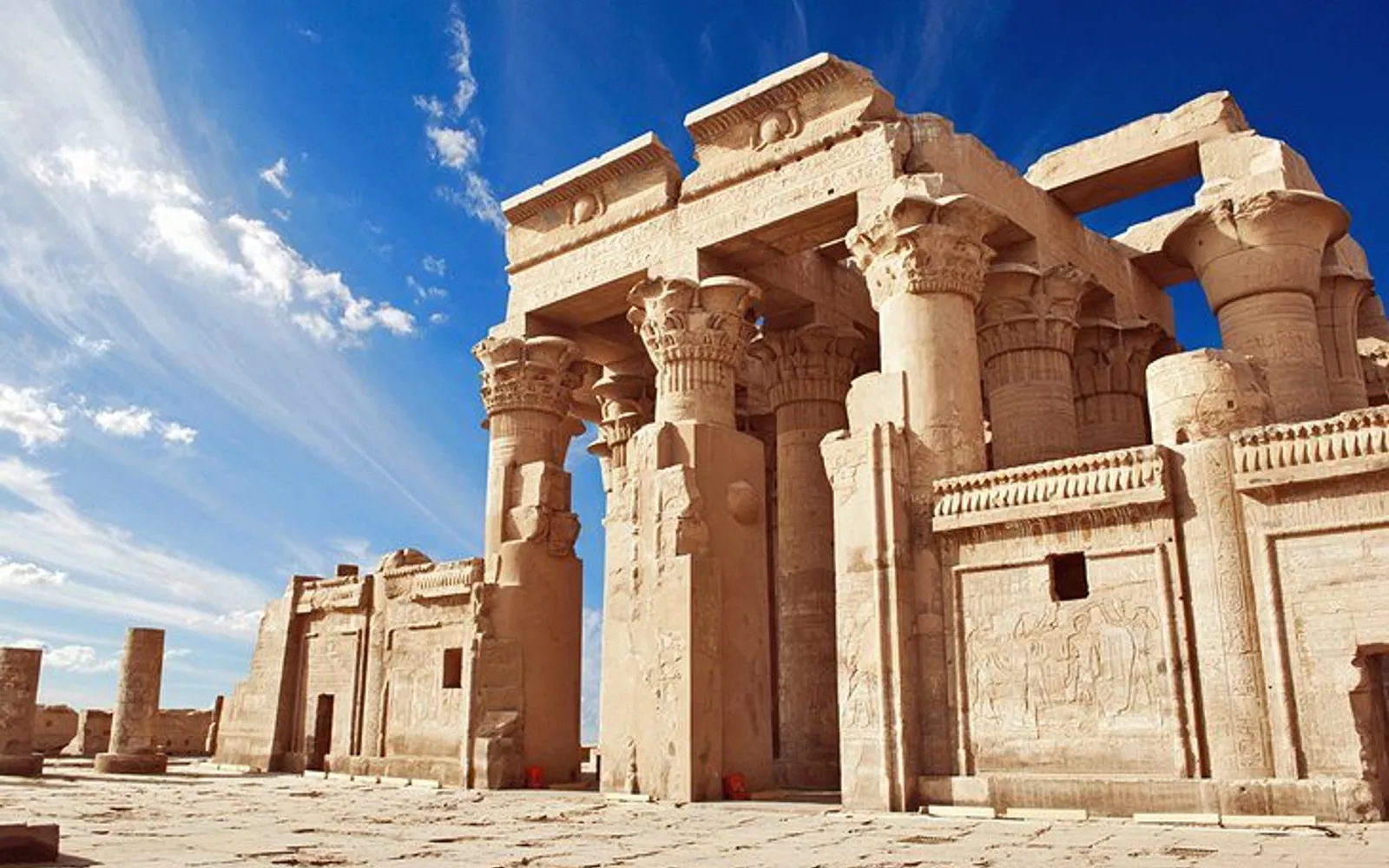 Kom Ombo Temple on the Aswan to Luxor sailing route
