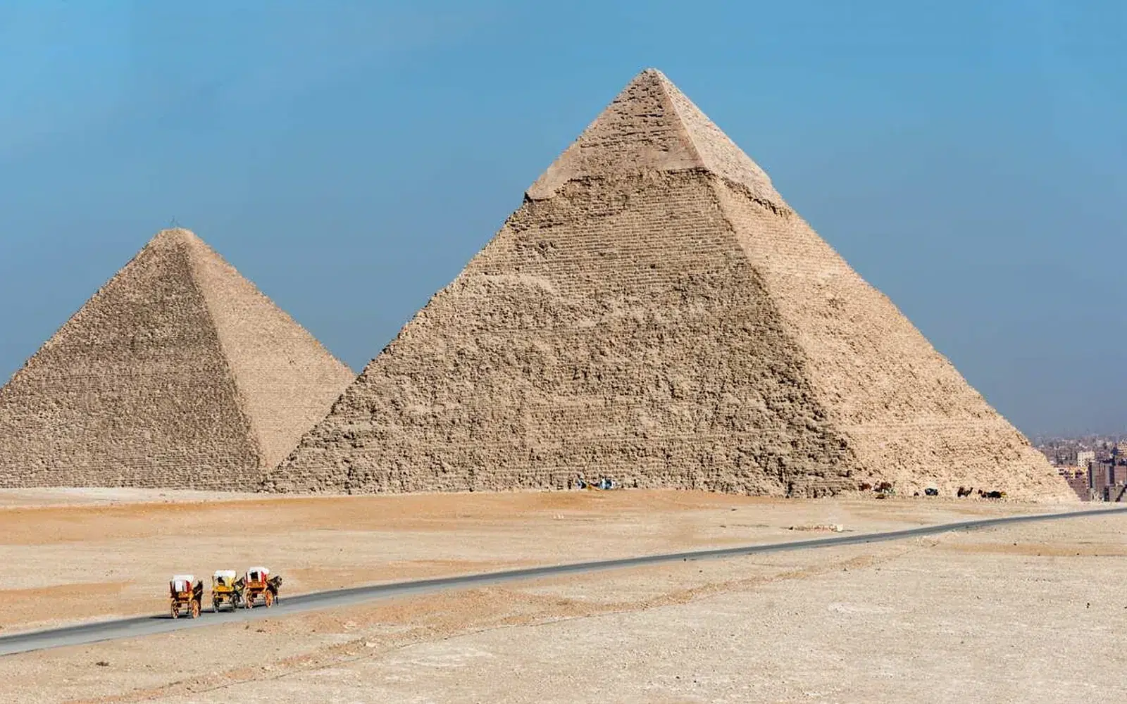 Giza Pyramids on a private Cairo sightseeing day