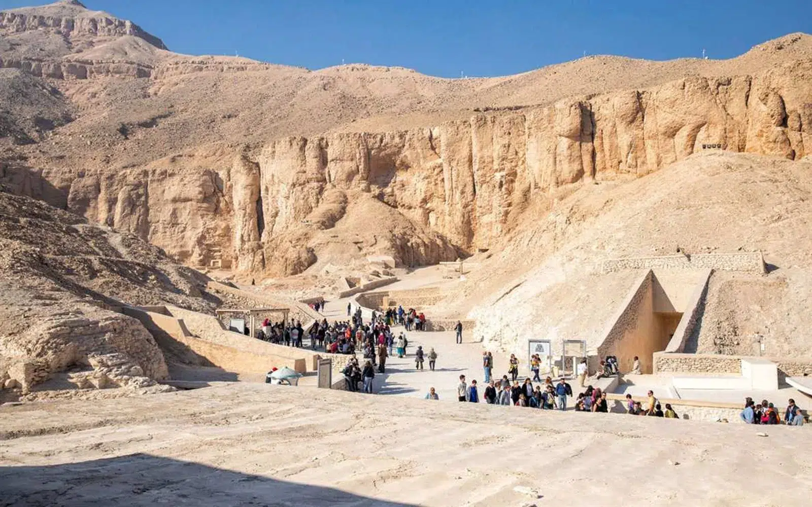 Valley of the Kings on the private Luxor West Bank day