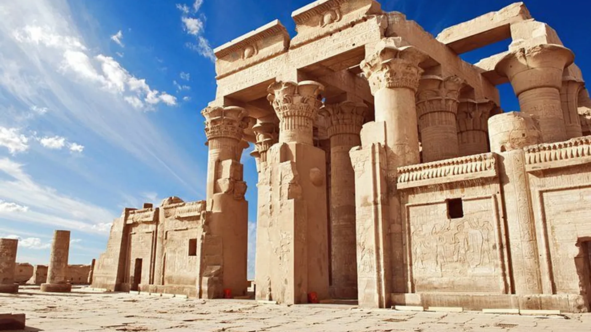 Kom Ombo Temple on the private Aswan to Luxor road route
