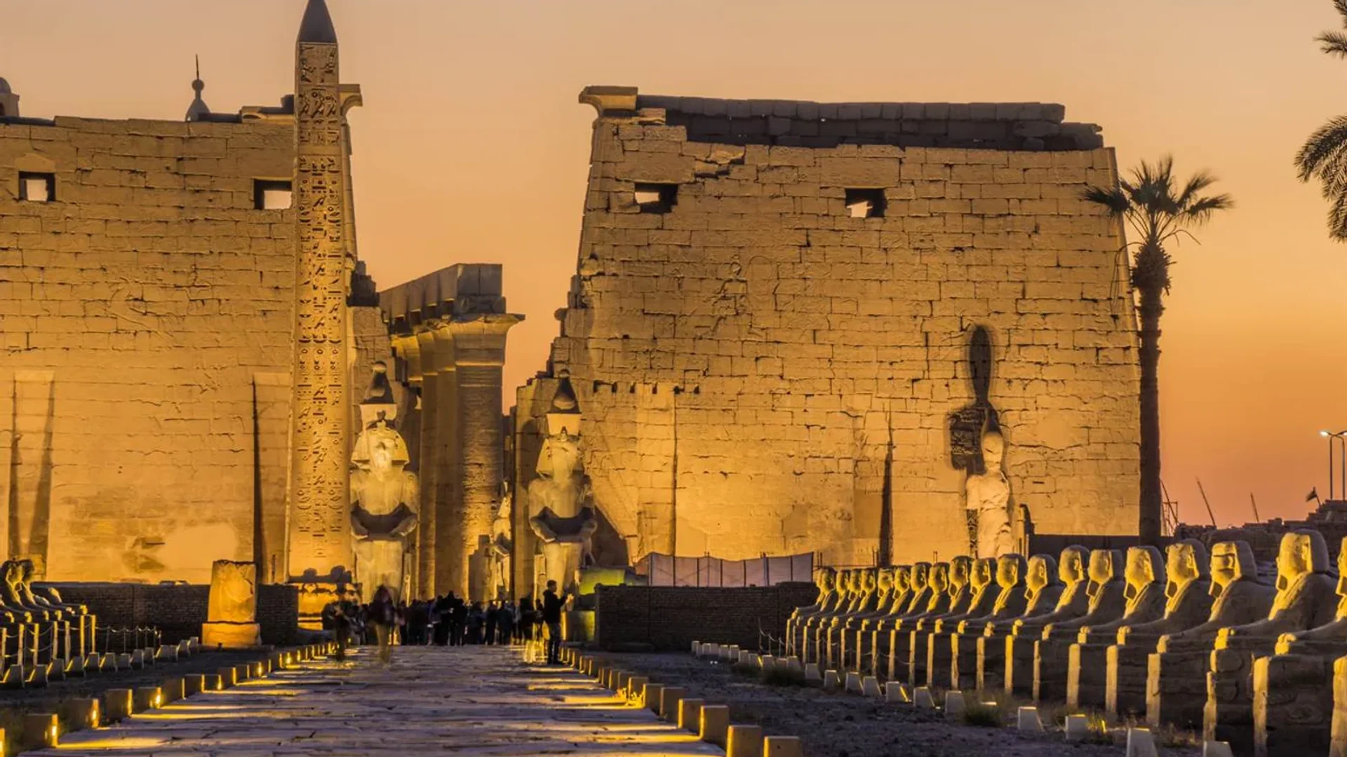 Luxor Temple on the private East Bank programme