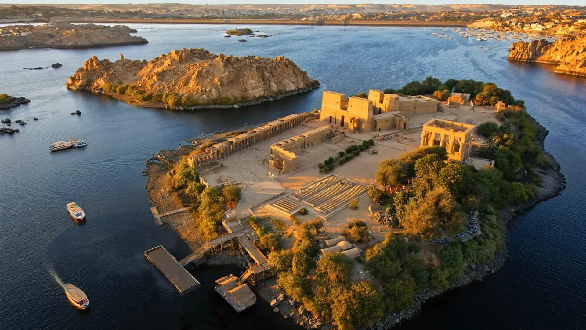 Philae Temple during the private Aswan programme