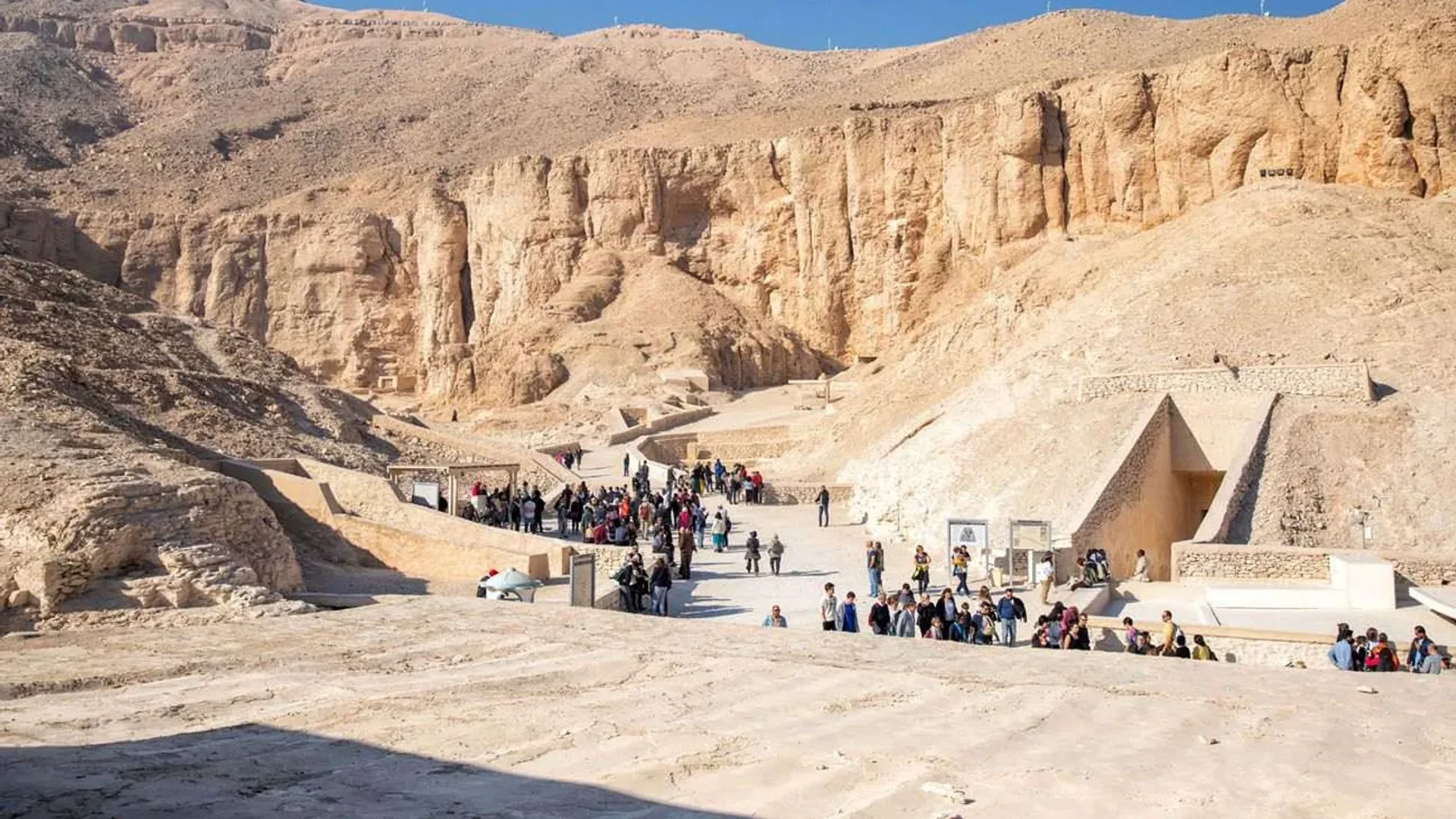 Valley of the Kings on the private Luxor West Bank day