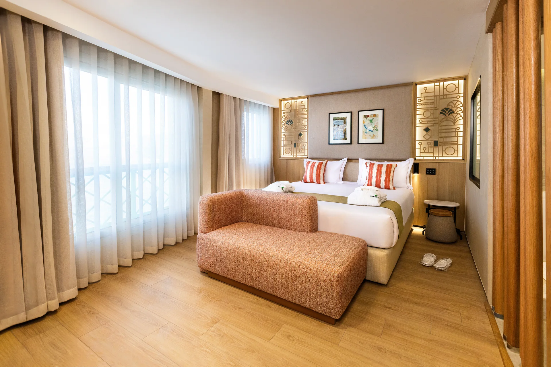 Double cabin aboard M/S Esmeralda Nile Cruise