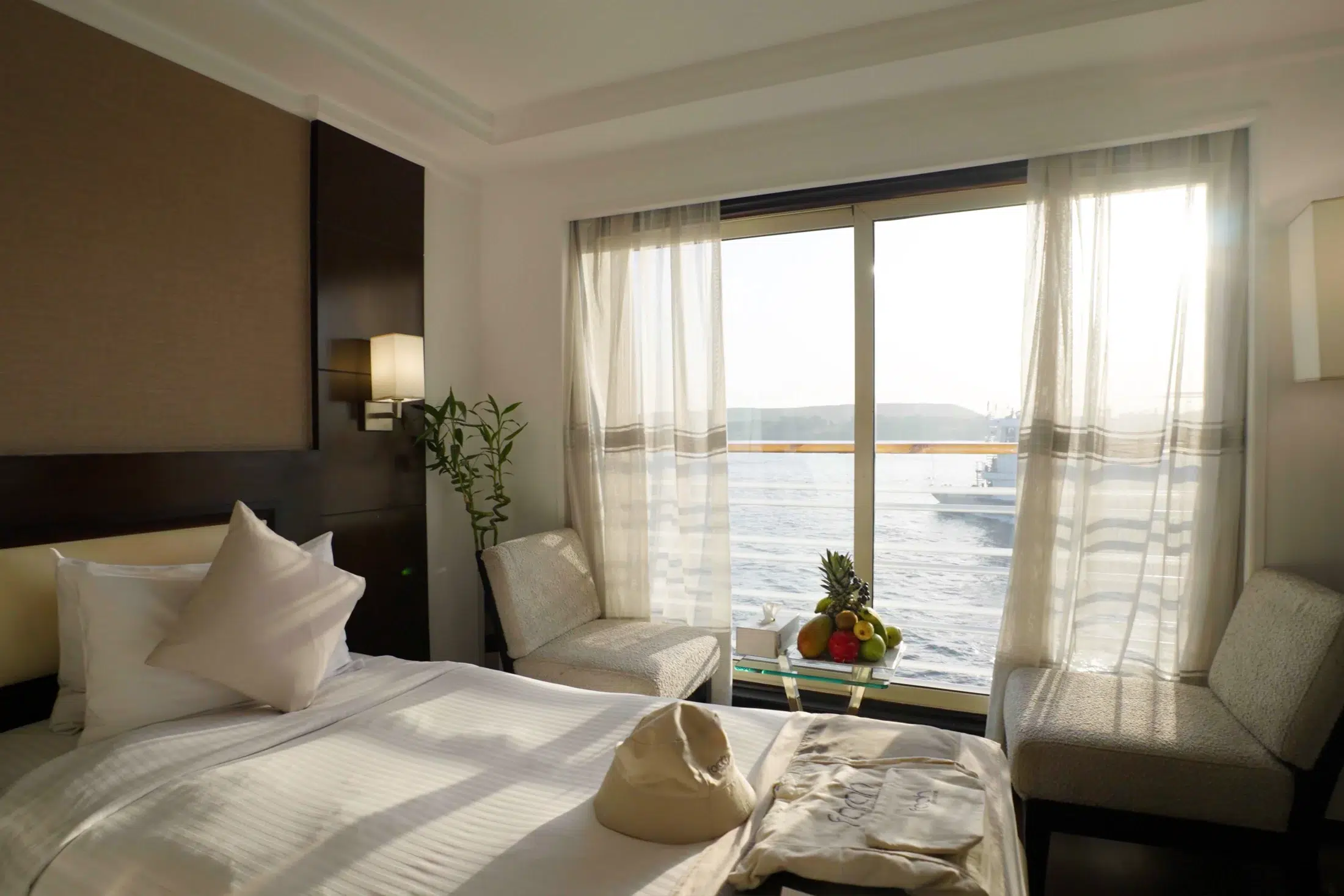 Twin-bed Deluxe Cabin aboard Farah Nile Cruise
