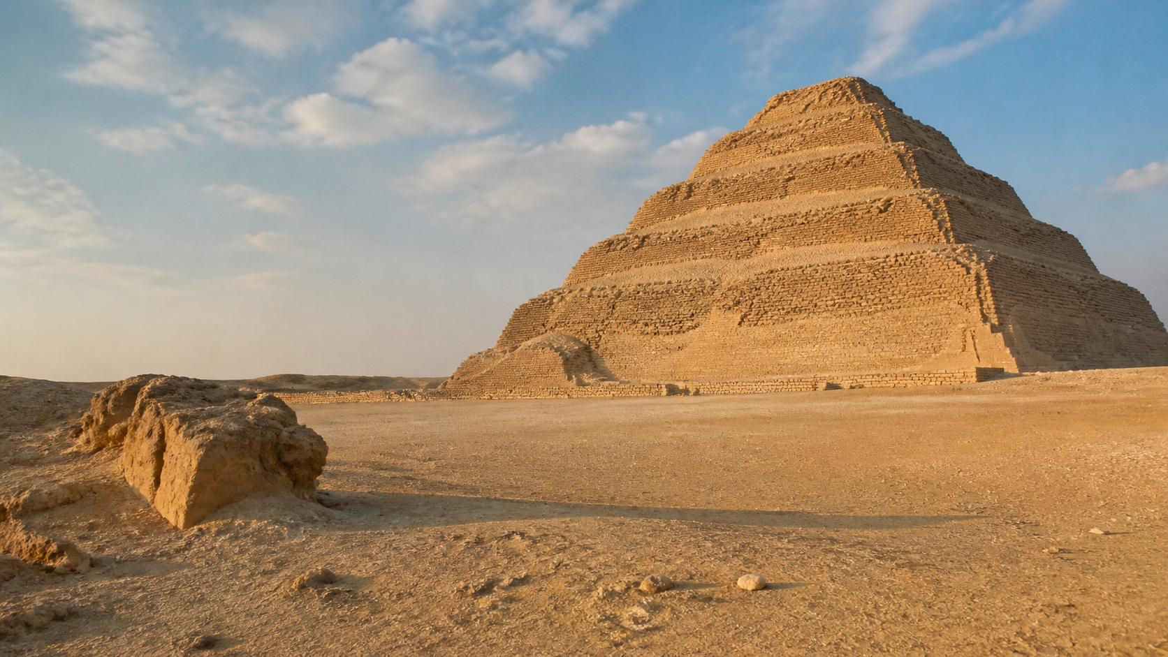 Step Pyramid of Djoser at Saqqara on a private Cairo itinerary