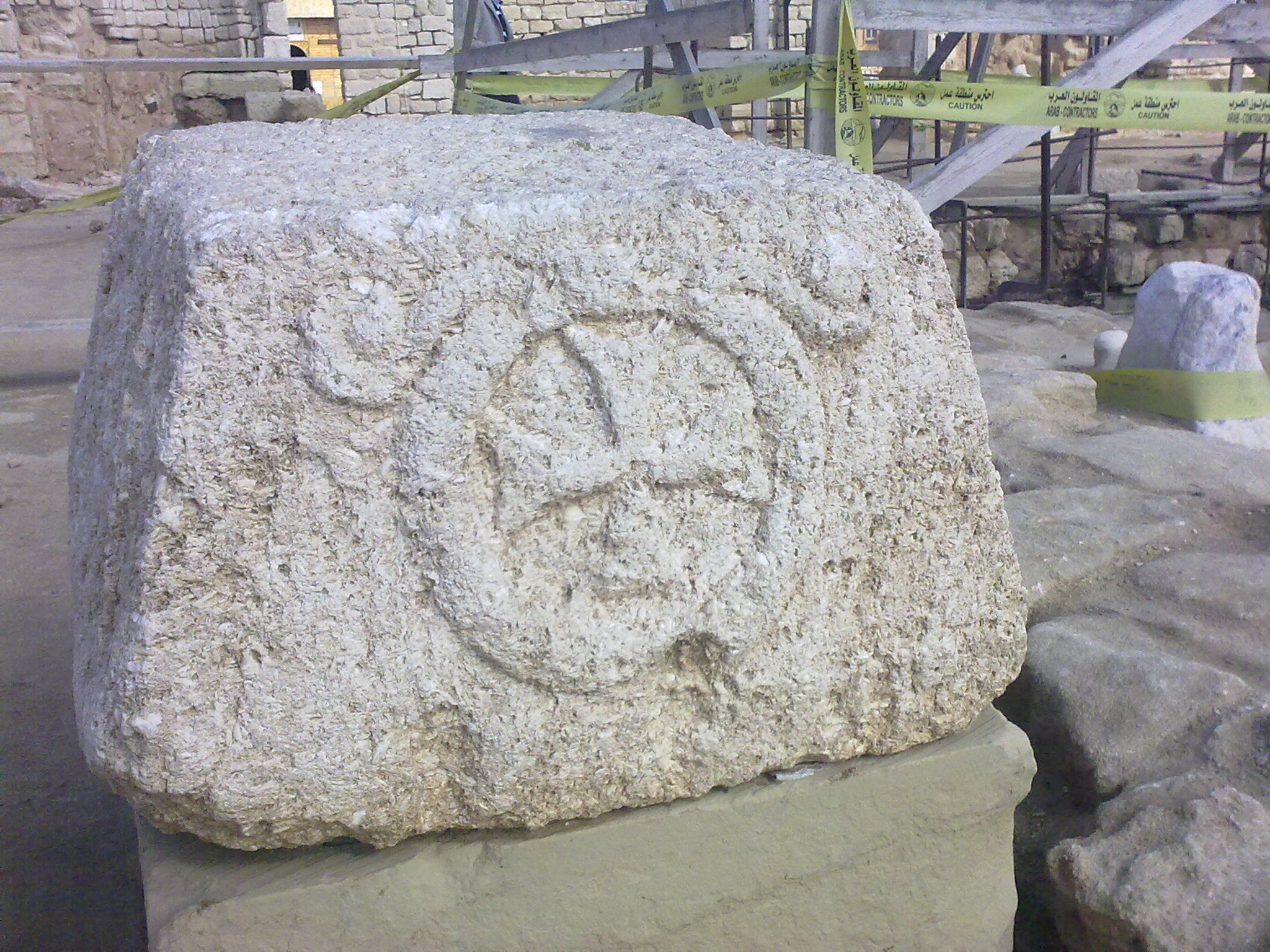 Archaeological excavation near Abu Mina in Borg El Arab