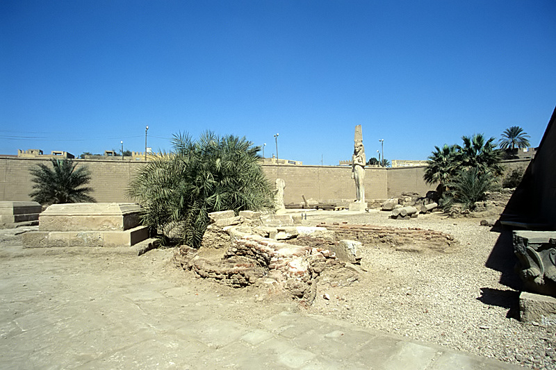Akhmim Open-Air Museum in Sohag Governorate Egypt