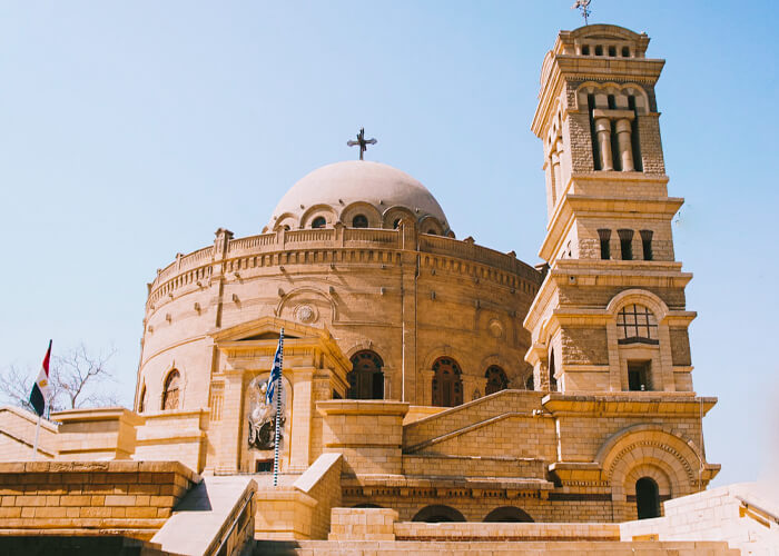 A historic church in Cairo's Coptic quarter.