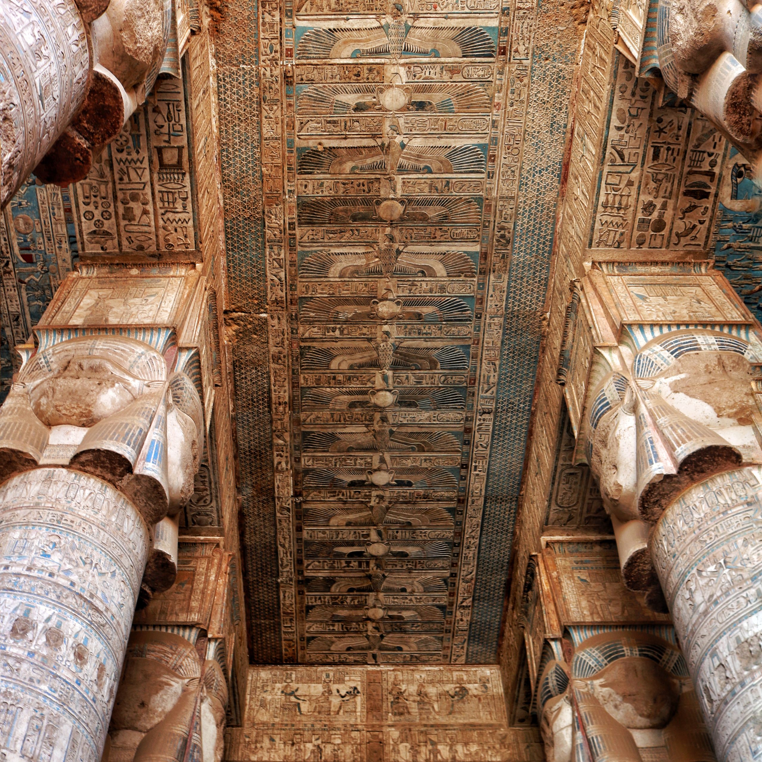 Dendera Temple complex near Qena Egypt