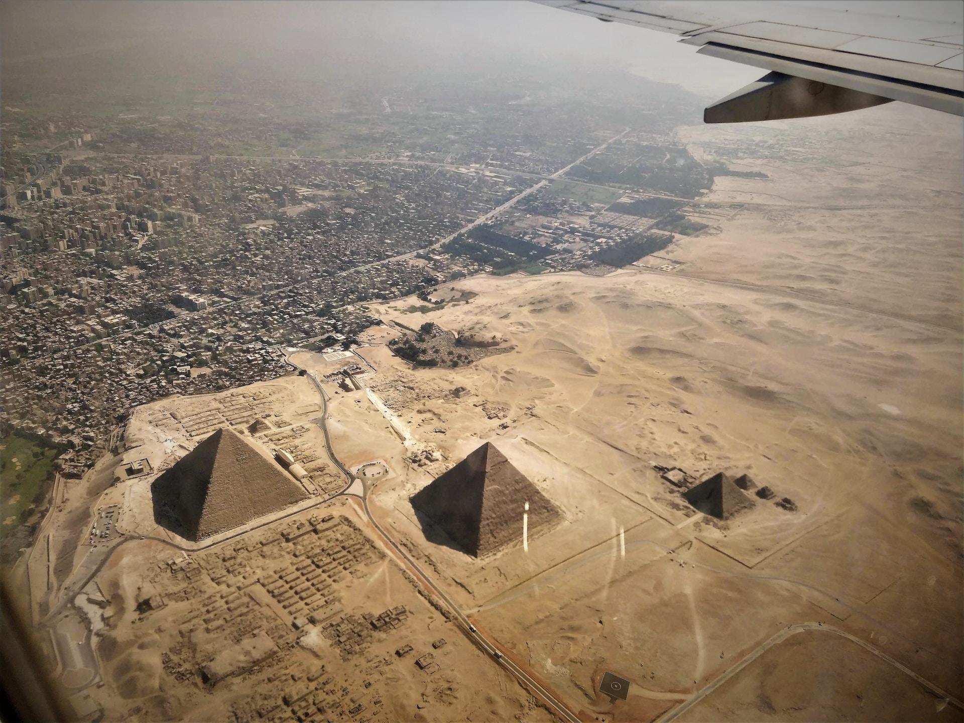 Giza Pyramids during the Cairo stage of a private 11 day Egypt tour