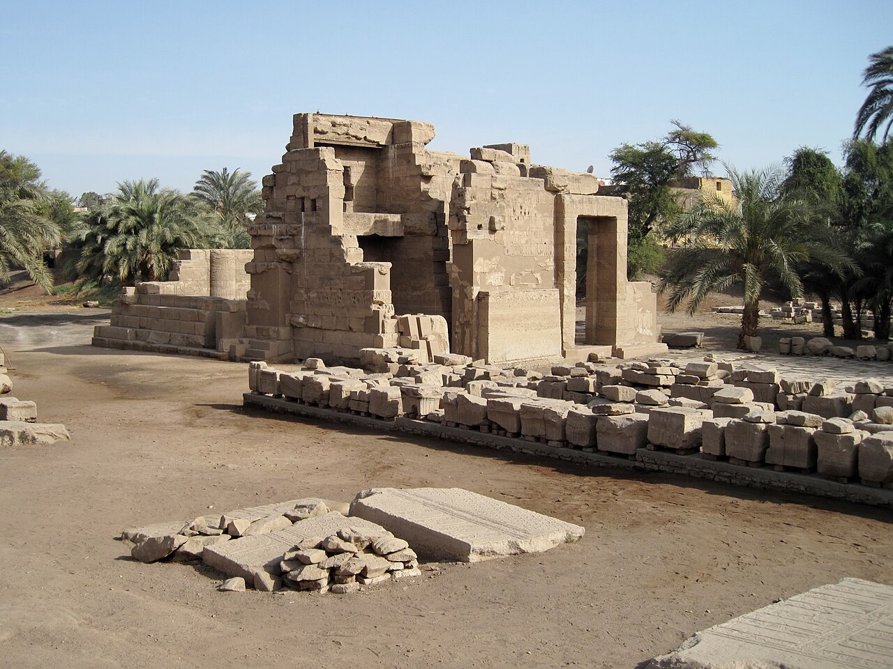 Temple of Montu at El-Tod south of Luxor