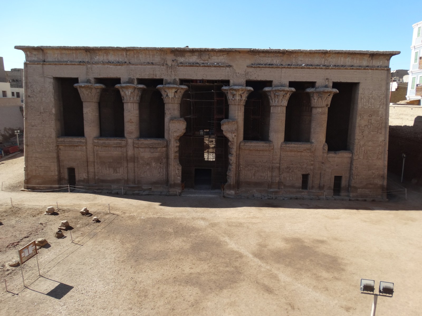 Temple of Khnum architecture in Esna