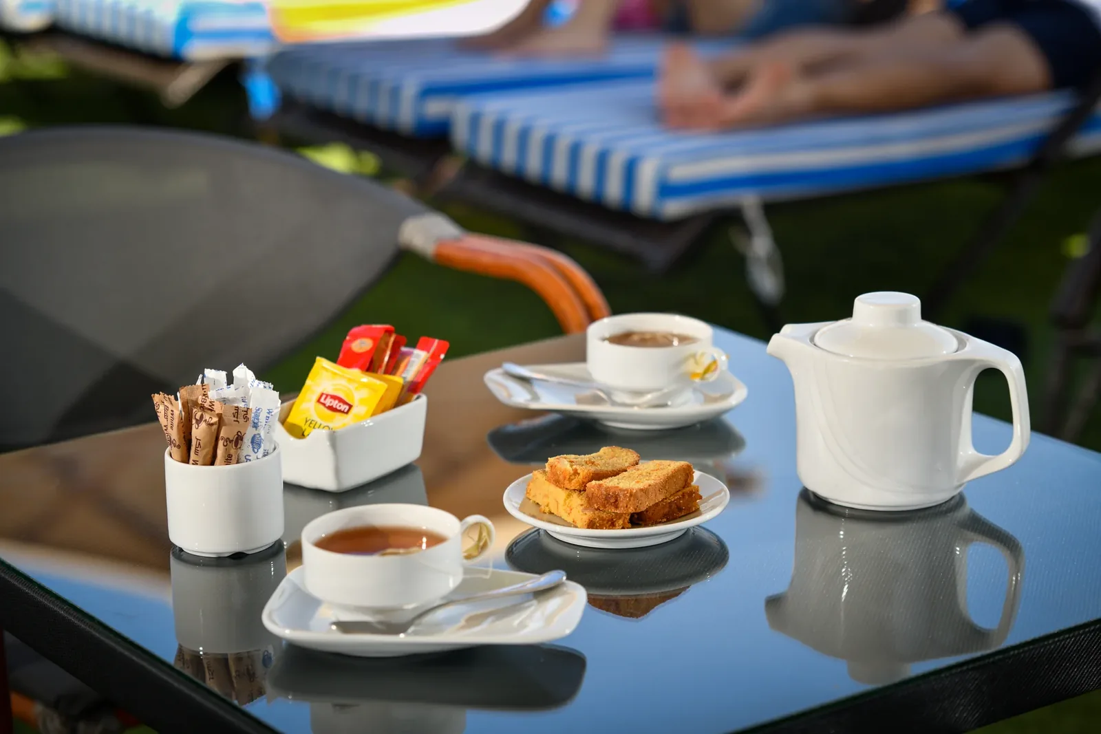 Breakfast service aboard M/S Nile Treasure Nile Cruise