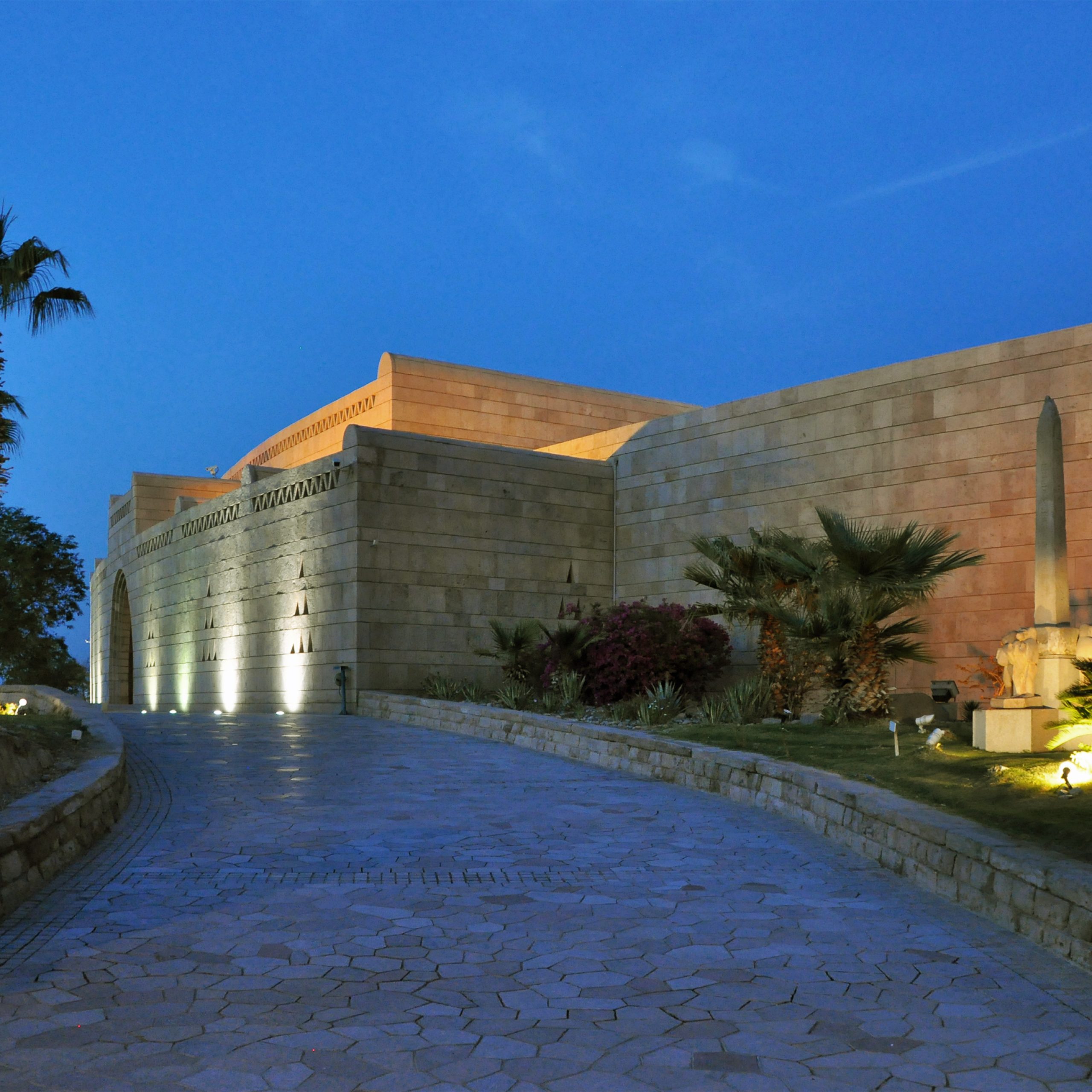 Entrance to the Nubia Museum in Aswan