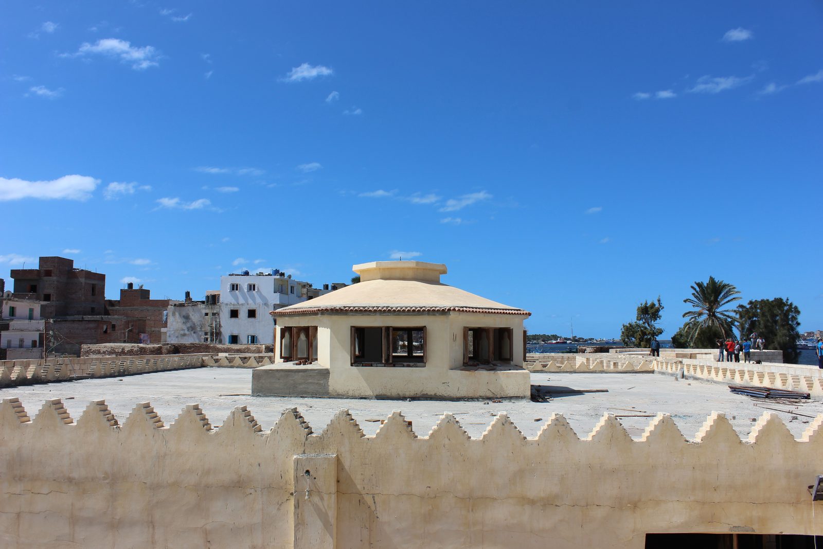 Qaitbay Fort in Rosetta Rashid Egypt