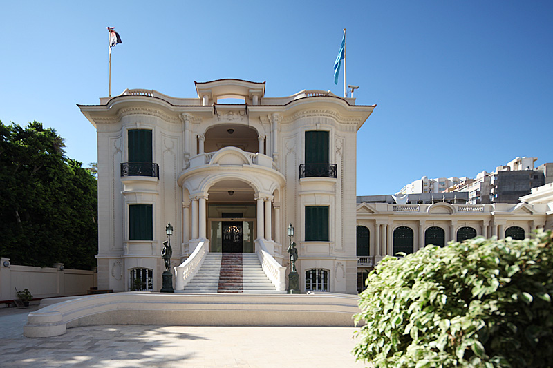 Royal Jewelry Museum palace on a private Alexandria tour