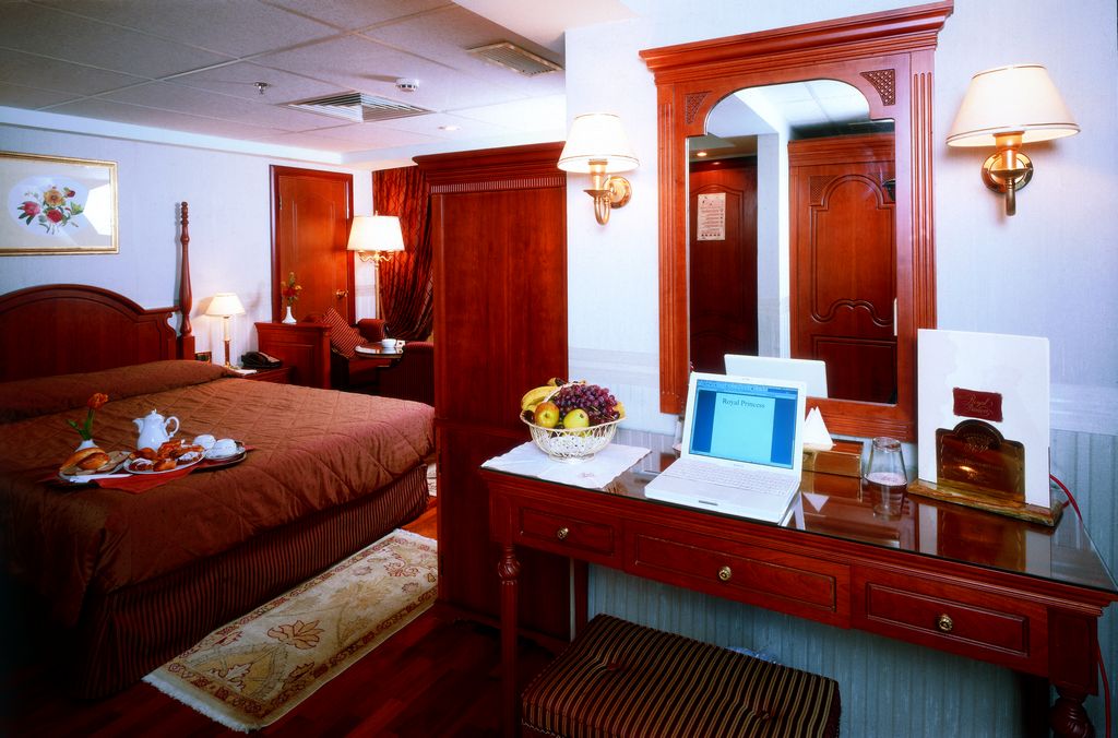 Cabin aboard Royal Princess Nile Cruise