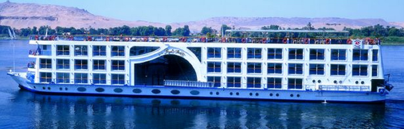 Royal Princess Nile Cruise sailing on the Nile near Luxor