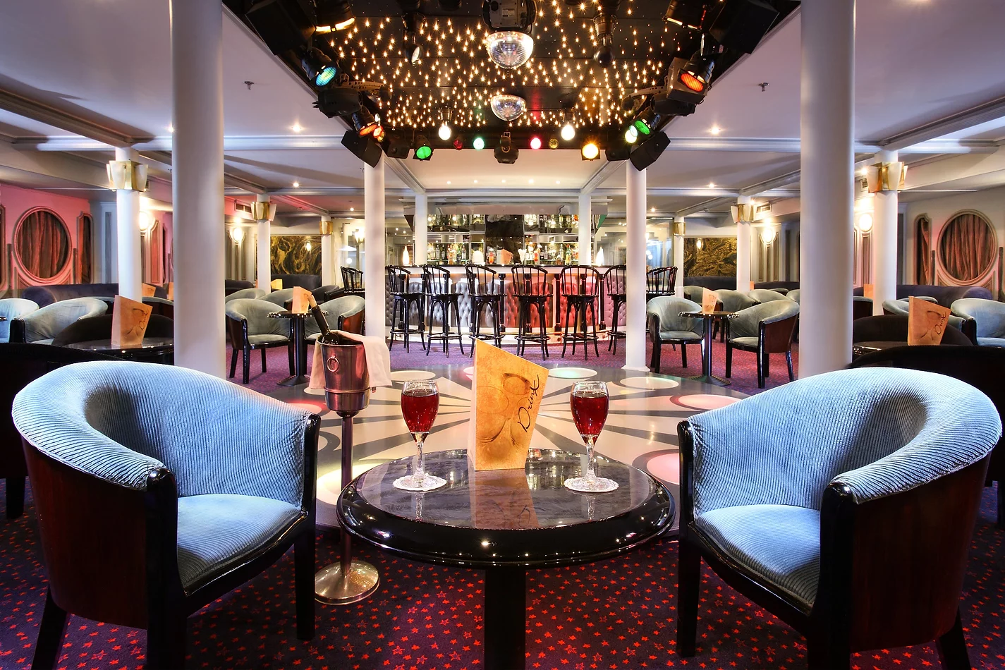 Restaurant dining aboard Sonesta Moon Goddess Nile Cruise