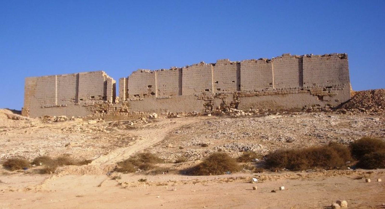 North view of Taposiris Magna temple west of Alexandria